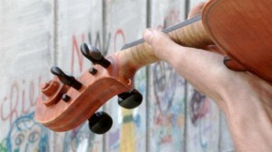 The viola and the wall