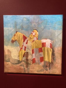 Expositie in Abbaye de Hambye van Yann Lacroix
