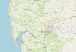 De kuststreek bij Coutances