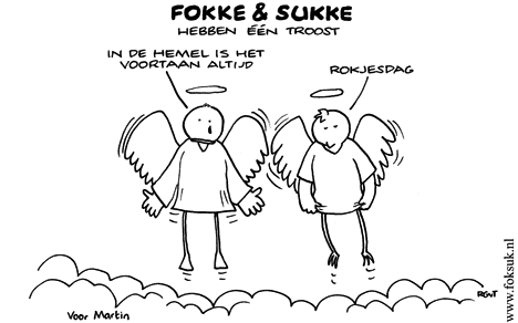 Eerbetoon aan Martin Bril van Fokke & Sukke