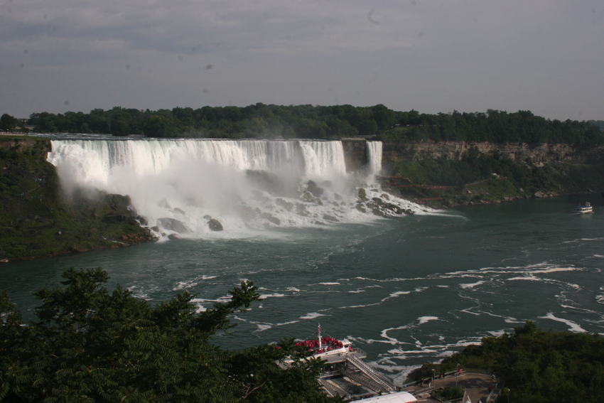 De Niagara Falls aan de Amerikaanse kant