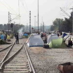 vluchtelingenkamp Idomeni in Griekenland